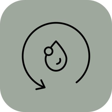 Modern b 'nin vektör illüstrasyonu kahve ikonundan yoksun