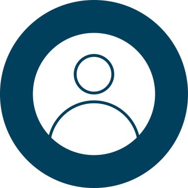 kullanıcı düz vektör simgesi