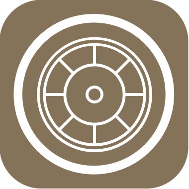 vektör cd simgesi illüstrasyonu