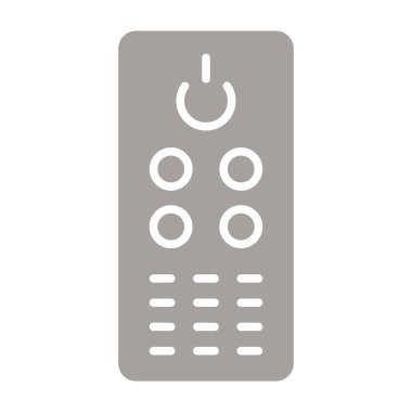 TV uzaktan kontrol vektör simgesi