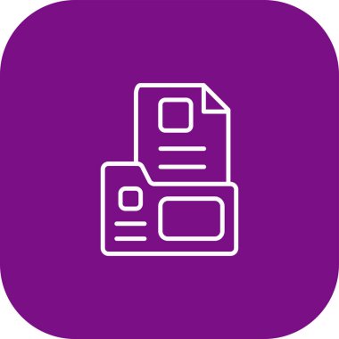 Modern simgenin vektör illüstrasyon tasarımı