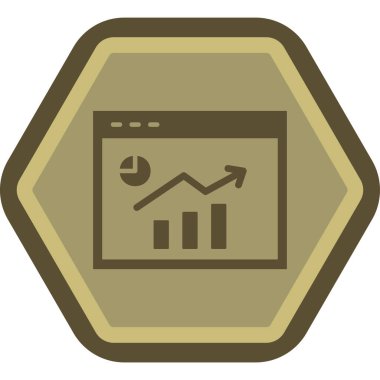 Seo simgesinin vektör illüstrasyonu