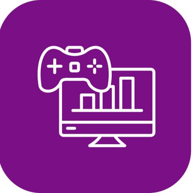 oyun simgesi vektör çizimi