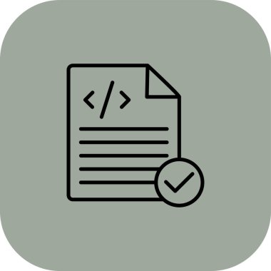 Vektör belgesi Simge illüstrasyonu