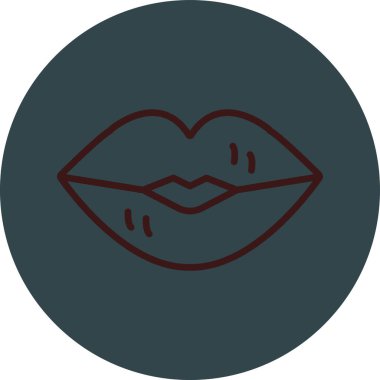 Vektör çizim, basit simgesi tasarım