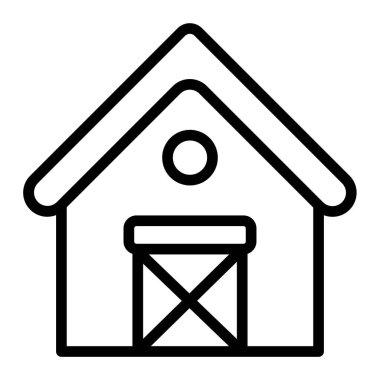 Çiftlik vektör simgesi