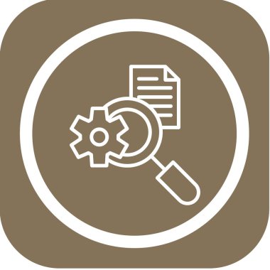 seo modern simgesinin vektör illüstrasyonu