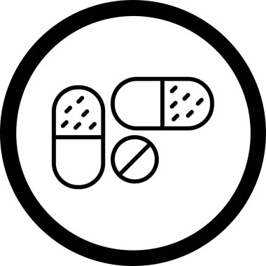 Haplar. Web simgesi basit illüstrasyon