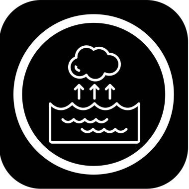 bulut simgesi, vektör illüstrasyonu