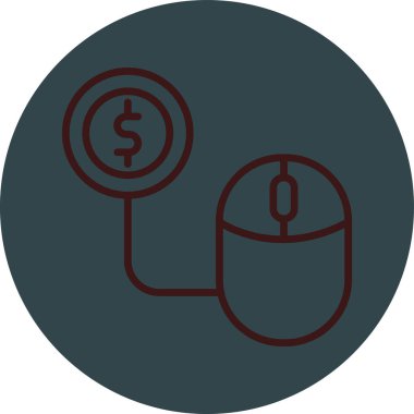 Kolayca düzenleyebilen ve düzenleyebilen Dolar Vektörü simgesi