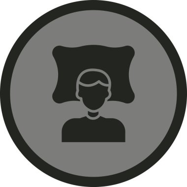 Kadın ve erkeğin vektör simgesi