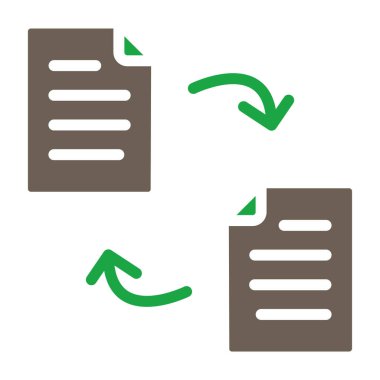 Okları indir ve yükle düz simge simgesi, indir ve indir ok, vektör işareti, renkli grafikler, beyaz arkaplan üzerinde katı bir desen,