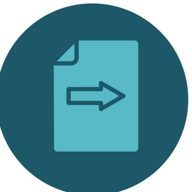 dosya biçimi simgesi, vektör illüstrasyonu