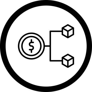 para simgesi vektör illüstrasyonu