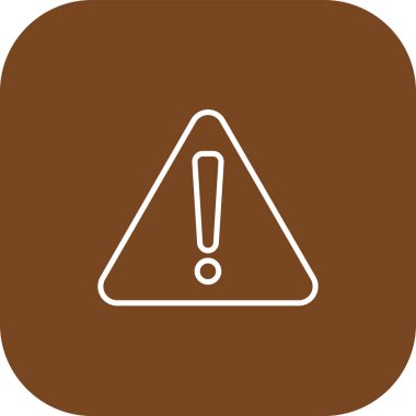 uyarı simgesi vektör illüstrasyonu