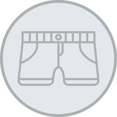 vektör pantolonu resimlemesi