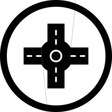 Hristiyan haçı düz stil Hristiyan simgesi