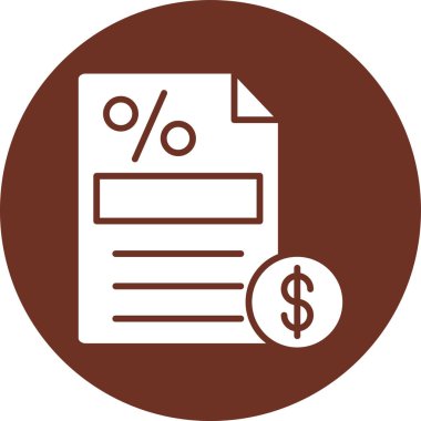 iş ve finans ikonu vektör illüstrasyonu