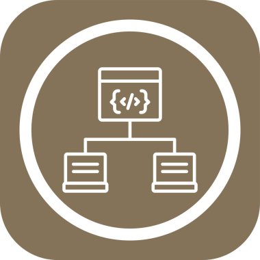 Ağ web simge vektör çizim