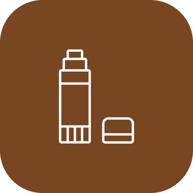 süt simgesinin vektör illüstrasyon tasarımı