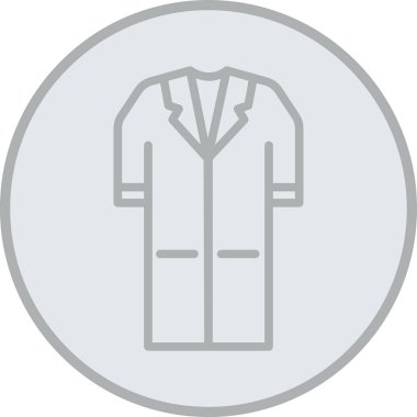 Ceket simge vektör çizim