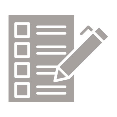 belge simgesi vektör işareti ve sembol beyaz arkaplanda izole