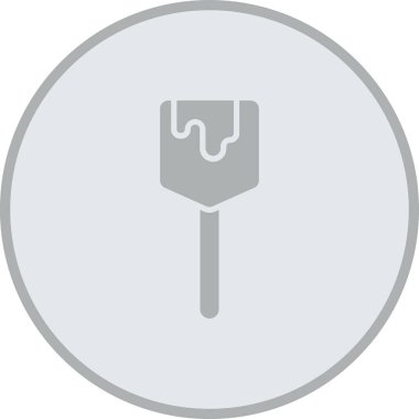 Bahçe aracı simgesinin vektör illüstrasyonu