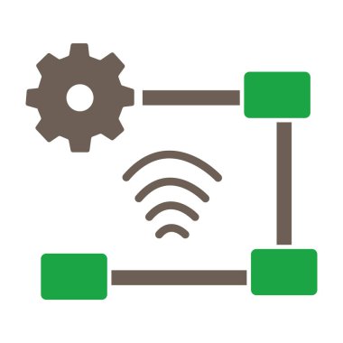 wifi vektör renk simgesi