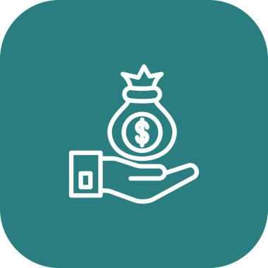 para vektör eğrisi simgesi