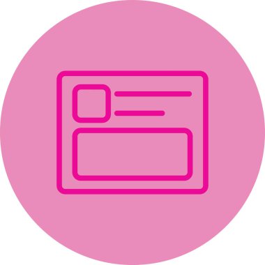 tarayıcı web simgesi basit tasarım