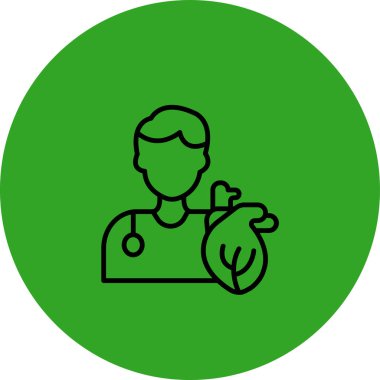 para simgesi vektör illüstrasyonu