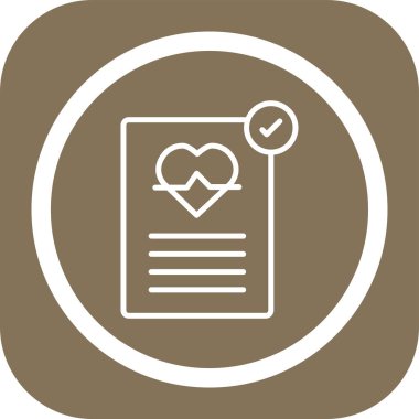 Modern simgenin vektör illüstrasyonu