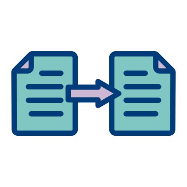 Kolayca düzenleyebilen ya da düzenleyebilen dosya dizini vektörü simgesi