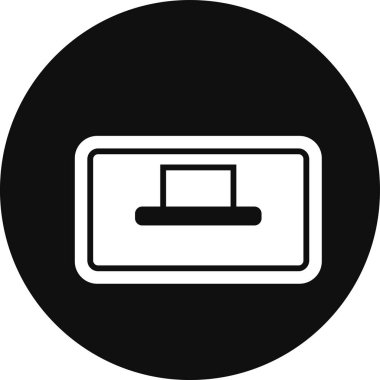 Kredi kartıyla. basit vektör