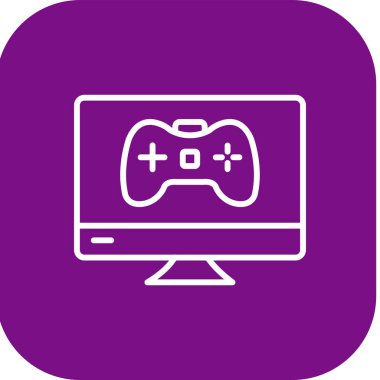 vektör oyun simgesi çizimi