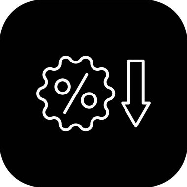 Düşük Fiyat web simgesi, vektör illüstrasyonu