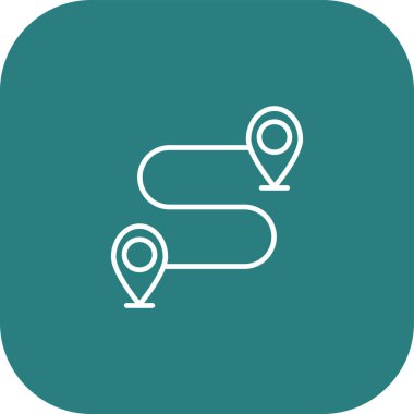 konum simgesi, vektör illüstrasyon tasarımı