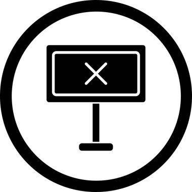 Hata simgesi, vektör çizimi