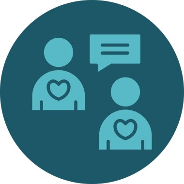 İnsan simgesinin vektör illüstrasyonu