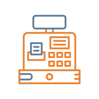 ATM modern simgesinin vektör illüstrasyonu