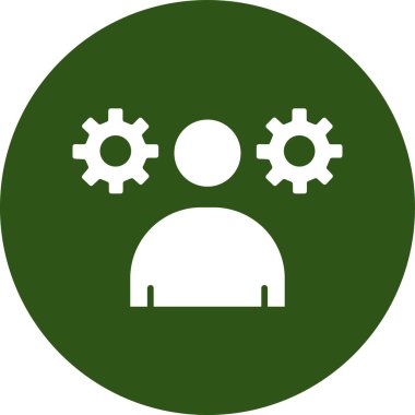 dişli simgesi vektör illüstrasyonu