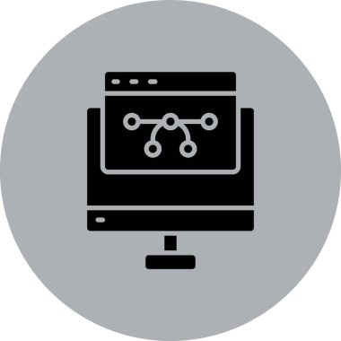 Vektör seo simgesi illüstrasyonu