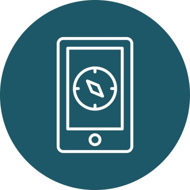 seo modern simgesinin vektör illüstrasyonu