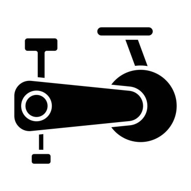 bisiklet scooter simgesi, vektör illüstrasyonu