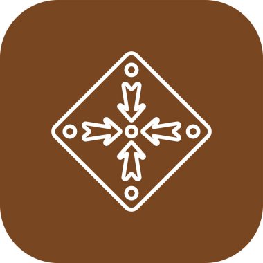 ok simgesi vektör illüstrasyonu