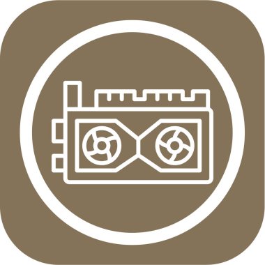 Vektör kamera Simgesi illüstrasyonu