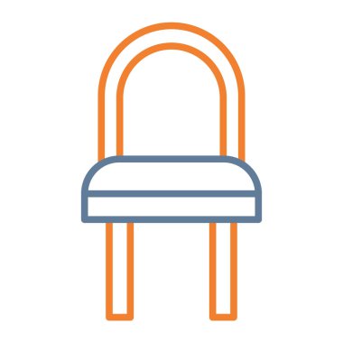 kanepe ikonu vektör illüstrasyonu