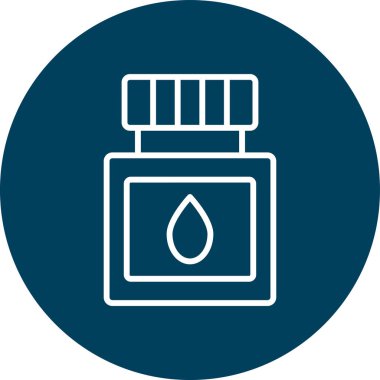 Petrol simgesinin vektör illüstrasyonu