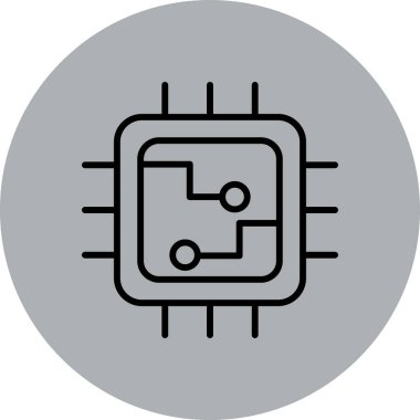 Seo simgesinin vektör illüstrasyonu