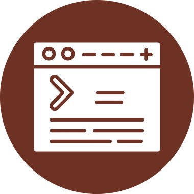 Seo simgesinin vektör illüstrasyonu